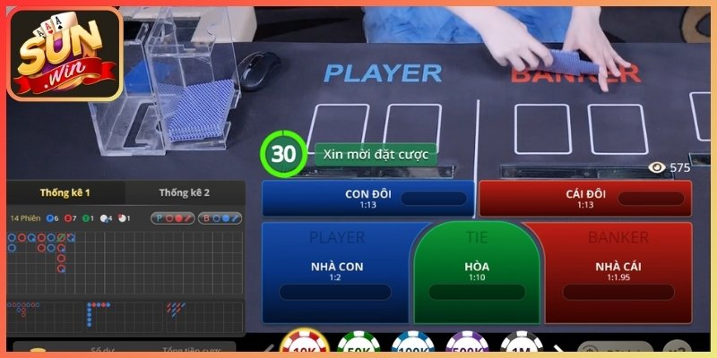 Baccarat Sunwin - Các Mẹo Làm Chủ Bàn Cược Từ Cao Thủ 1 Khái quát rõ những điểm đặc biệt của siêu phẩm Baccarat Sunwin