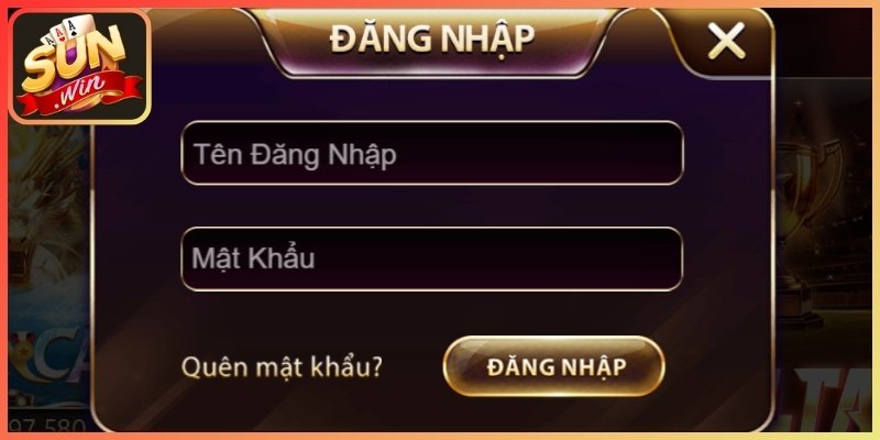 Đăng Nhập Sunwin - Hướng Dẫn Thao Tác Nhanh Chóng Và An Toàn 1 Quy trình đăng nhập Sunwin