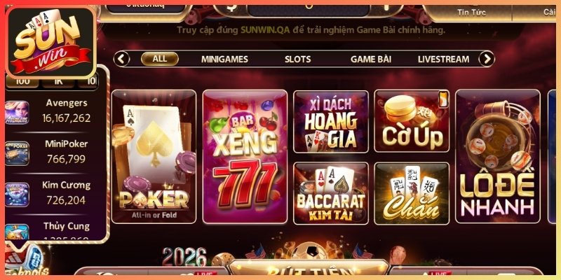 Giới Thiệu Sunwin – Thương Hiệu Giải Trí Uy Tín Từ Macau 3 Vì sao Sunwin nhận được quan tâm từ thành viên