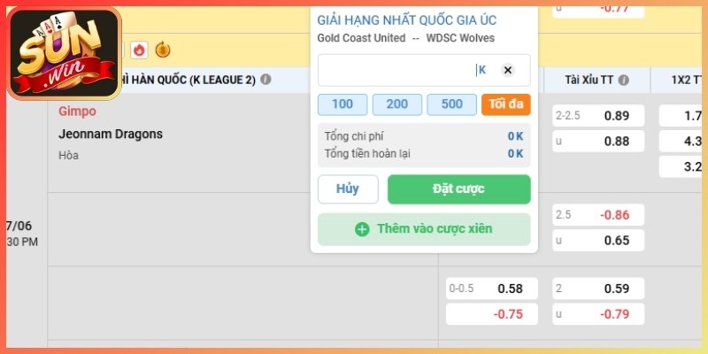 Kèo Cược Chấp 3 Chiều Sunwin - Hướng Dẫn Cách Đọc Tỷ Lệ 3 Mẹo cược chấp ba chiều chuẩn