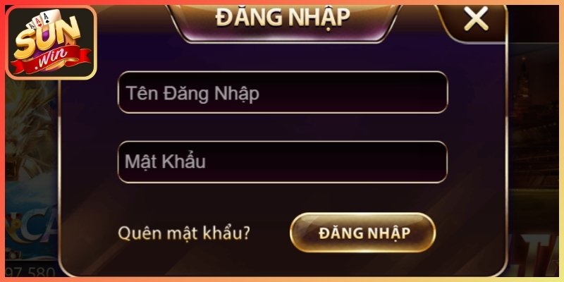 Nạp Tiền Sunwin - Gửi Vốn Nhanh Chóng Với Nhiều Phương Thức 2 Đăng nhập tài khoản chính thức