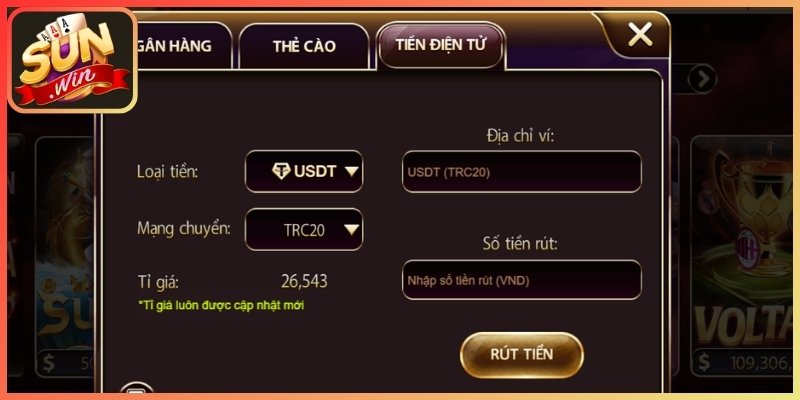 Chọn phương thức thanh toán