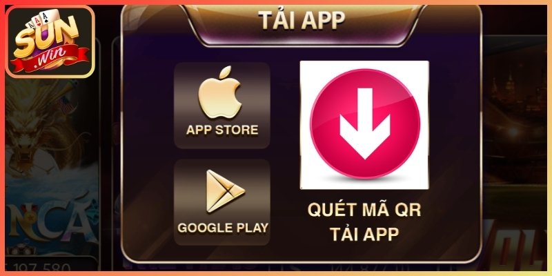 Tải App Sunwin - Quy trình Đơn Giản An Toàn cho iOS và Android 2 Tải app Sunwin dành cho thiết bị iPhone và iPad